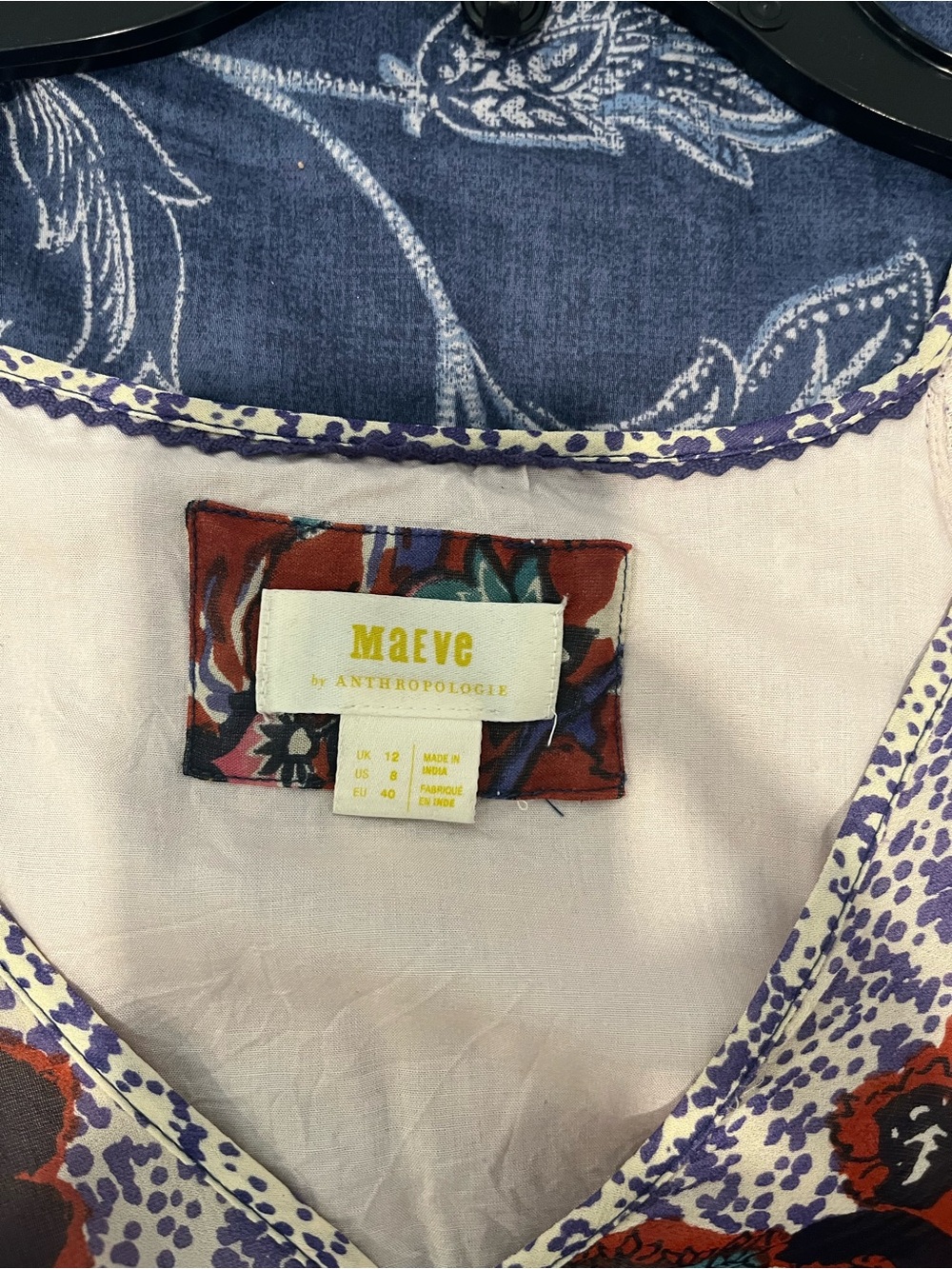 Maeve Multicolor Hi-low Floral Maxi Dress size 8 - Picture 13 of 15